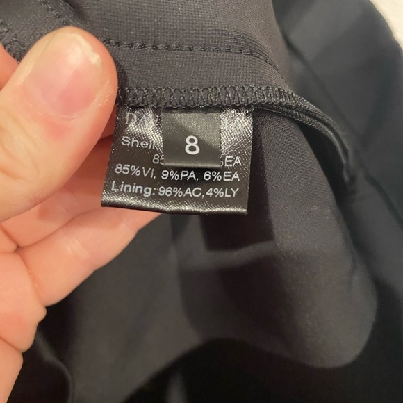 David Koma Wraparound Exposed Zipper Dress Size 8 EUC - Picture 4 of 6